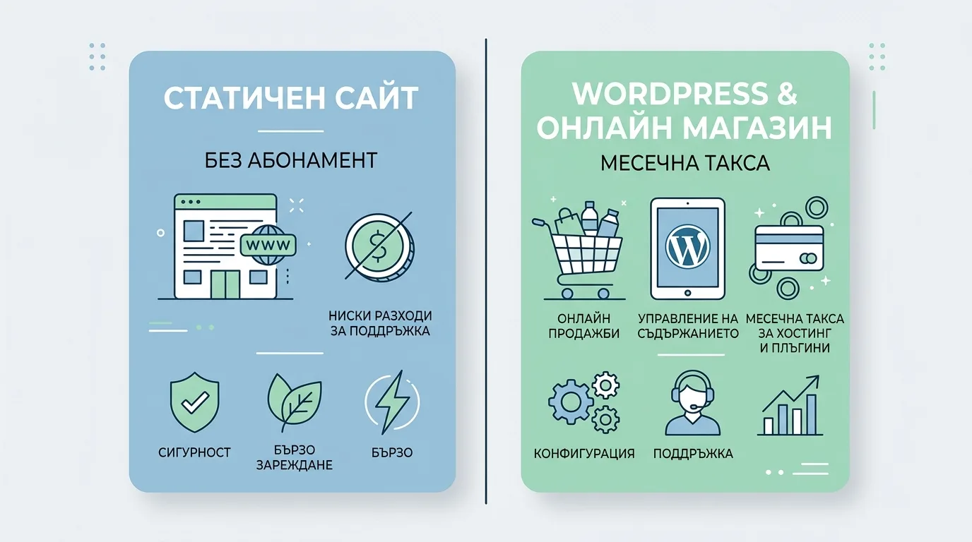 Поддръжка на уеб сайт: цена, и къде минава прагът плащаш ли изобщо абонамент